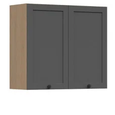 Wall cabinet SEMI LINE G-80/72 BRW graphite